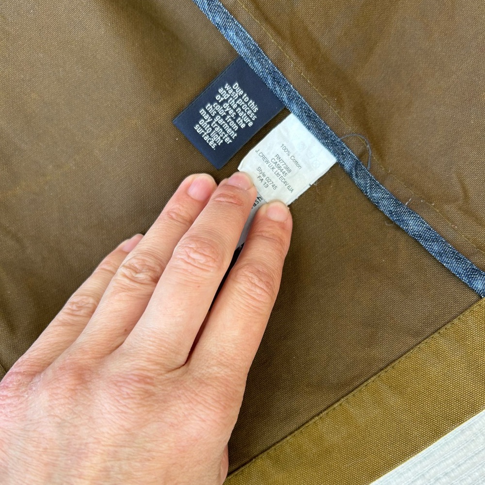 J. Crew Long Colorblock Field Jacket - Picture 4 of 14